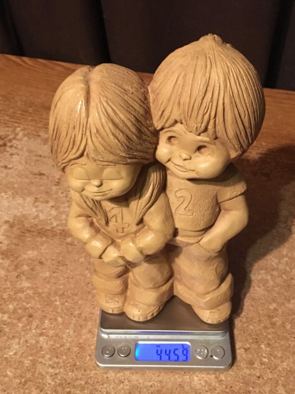 FANNYKINS FIGURINE BILL MACK SOLAR STATUARY YOUNG LOVE GIRL AND BOY 4 & 2 - Picture 8 of 8